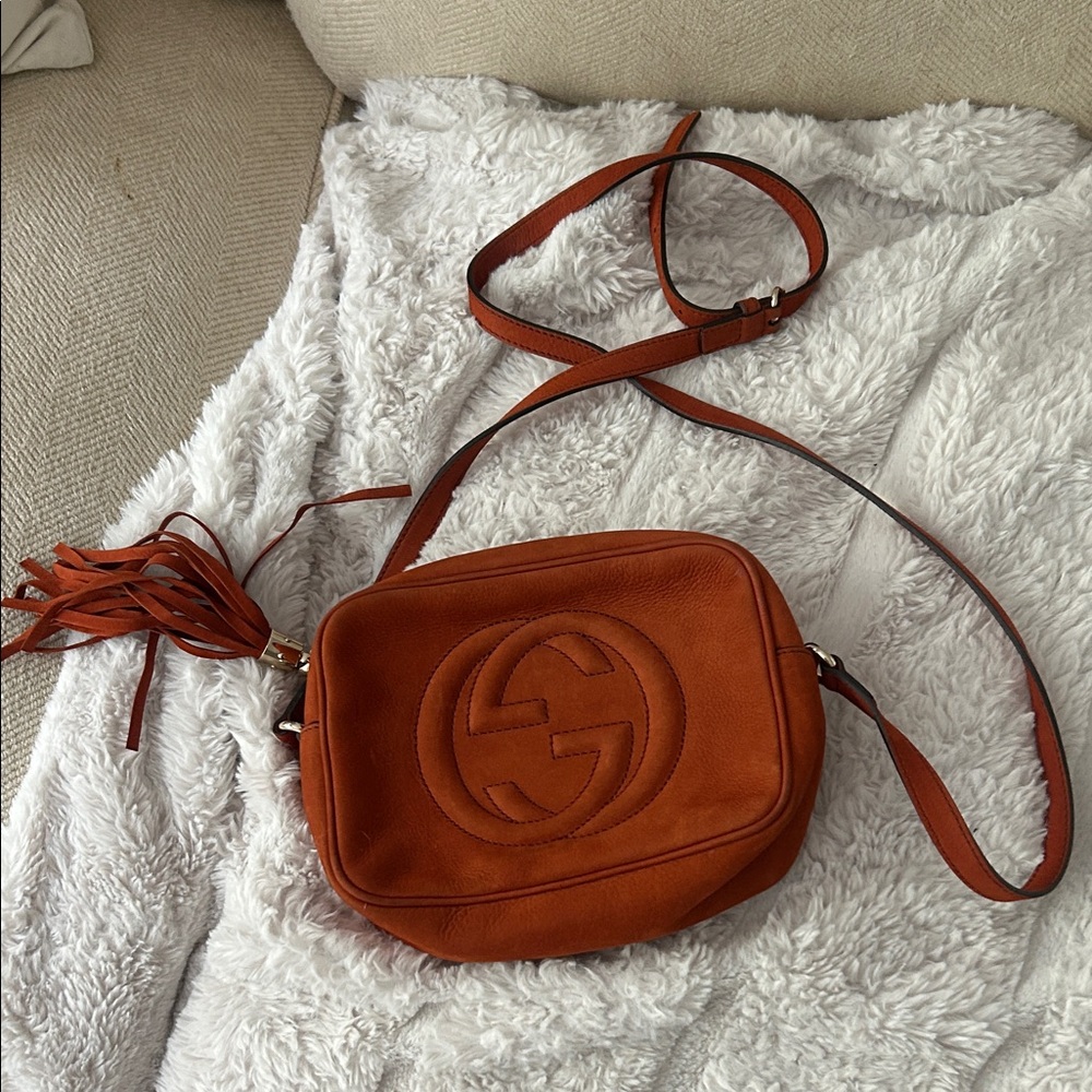 Gucci Orange Crossbody Bag